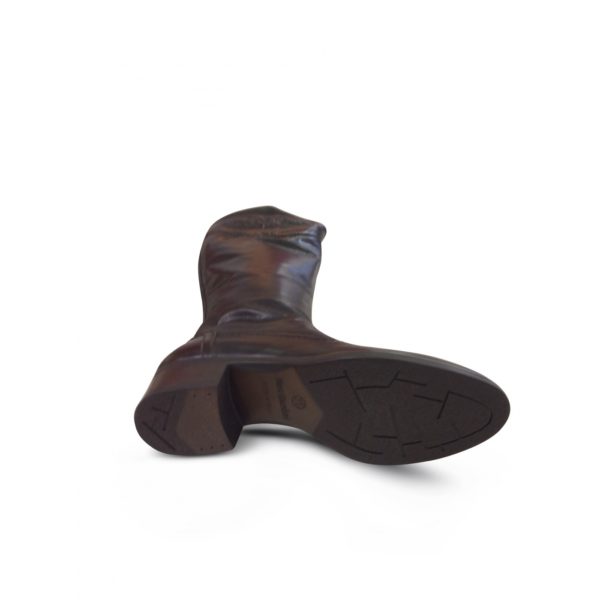 Botte Plate Noir NEROGIARDINI