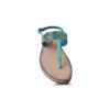 Sandales Plate OLGA Turquoise Les Tropéziennes