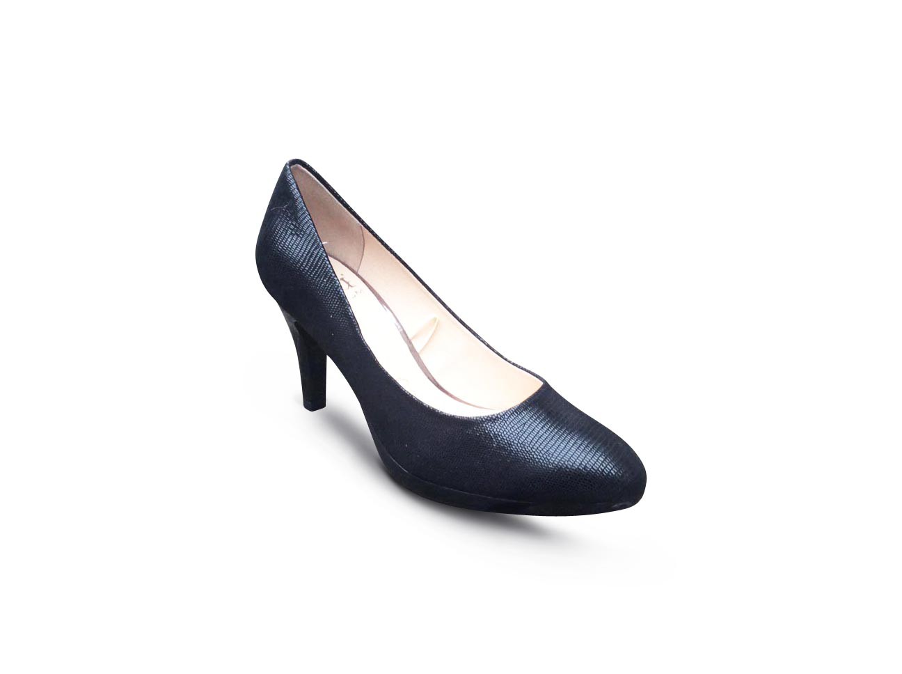 Escarpin talon Noir Caprice