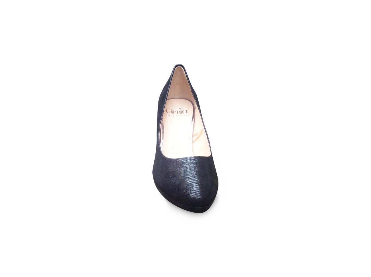 Escarpin talon Noir Caprice