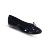 Ballerine plate Vernis Noir BALLERINA