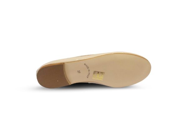 Ballerines plates Vernis Beige BALLERINA