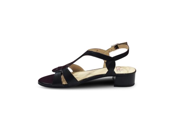 Sandale petit talon noir CAPRICE