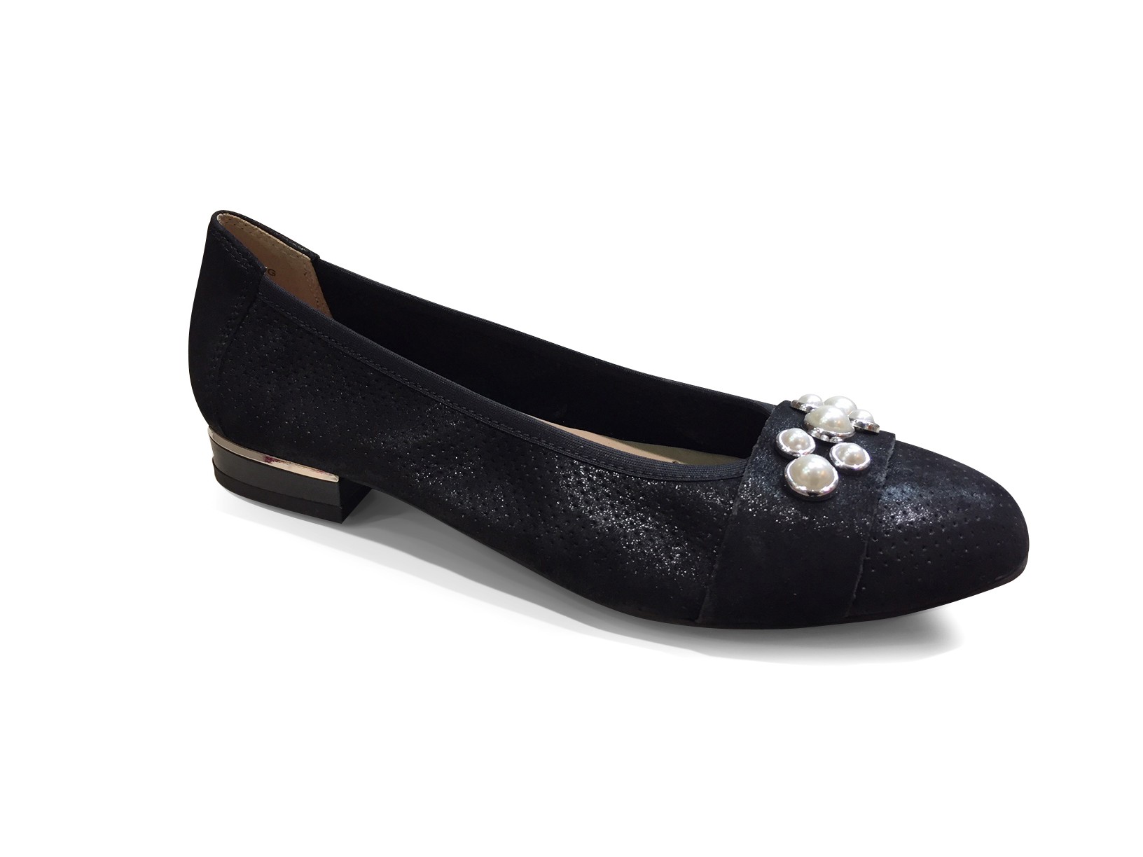 Ballerine Plate Noire CAPRICE