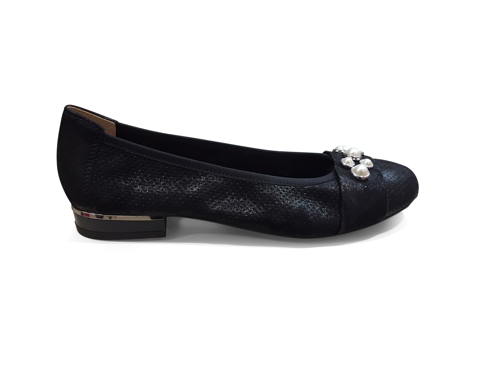 Ballerine Plate Noire CAPRICE