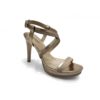 Sandale Haut Talon Taupe/Bronze NEROGIARDINI