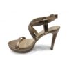 Sandale Haut Talon Taupe/Bronze NEROGIARDINI