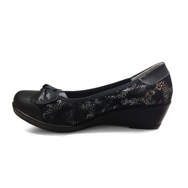 Ballerine cheap compensée noire