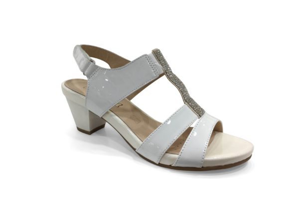 Sandale petit talon Blanc CAPRICE