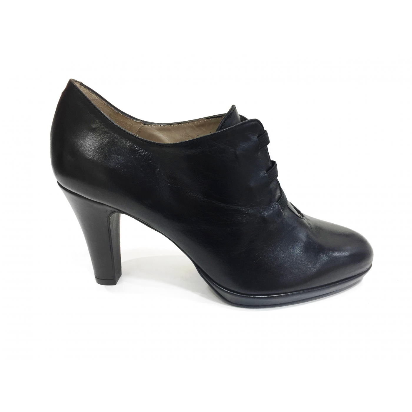 Low-Boots talon Noir BRENDA ZARO