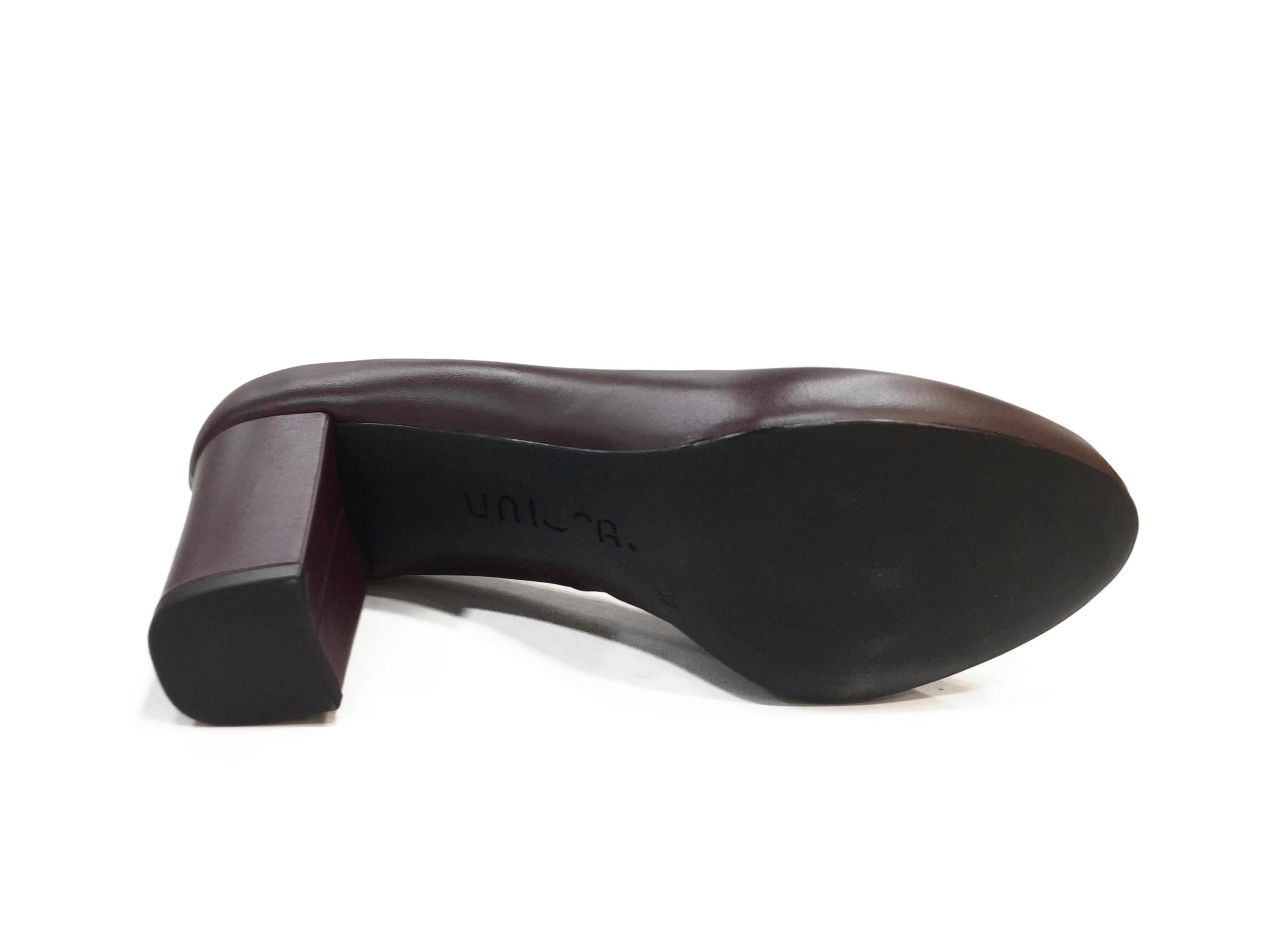 Escarpin talon NUMIS 18 Bordeaux UNISA
