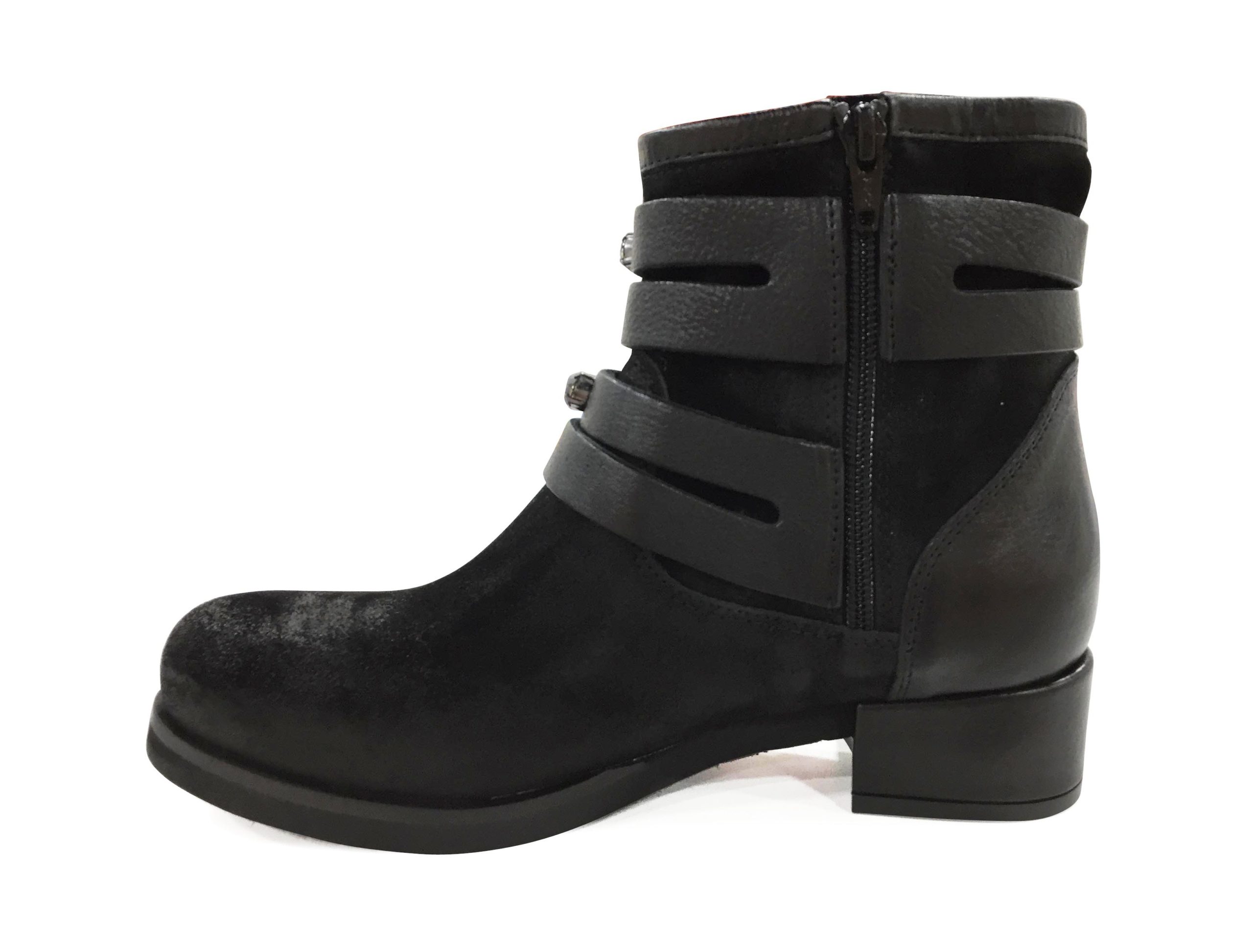 Boots Plate Noir MIMMU