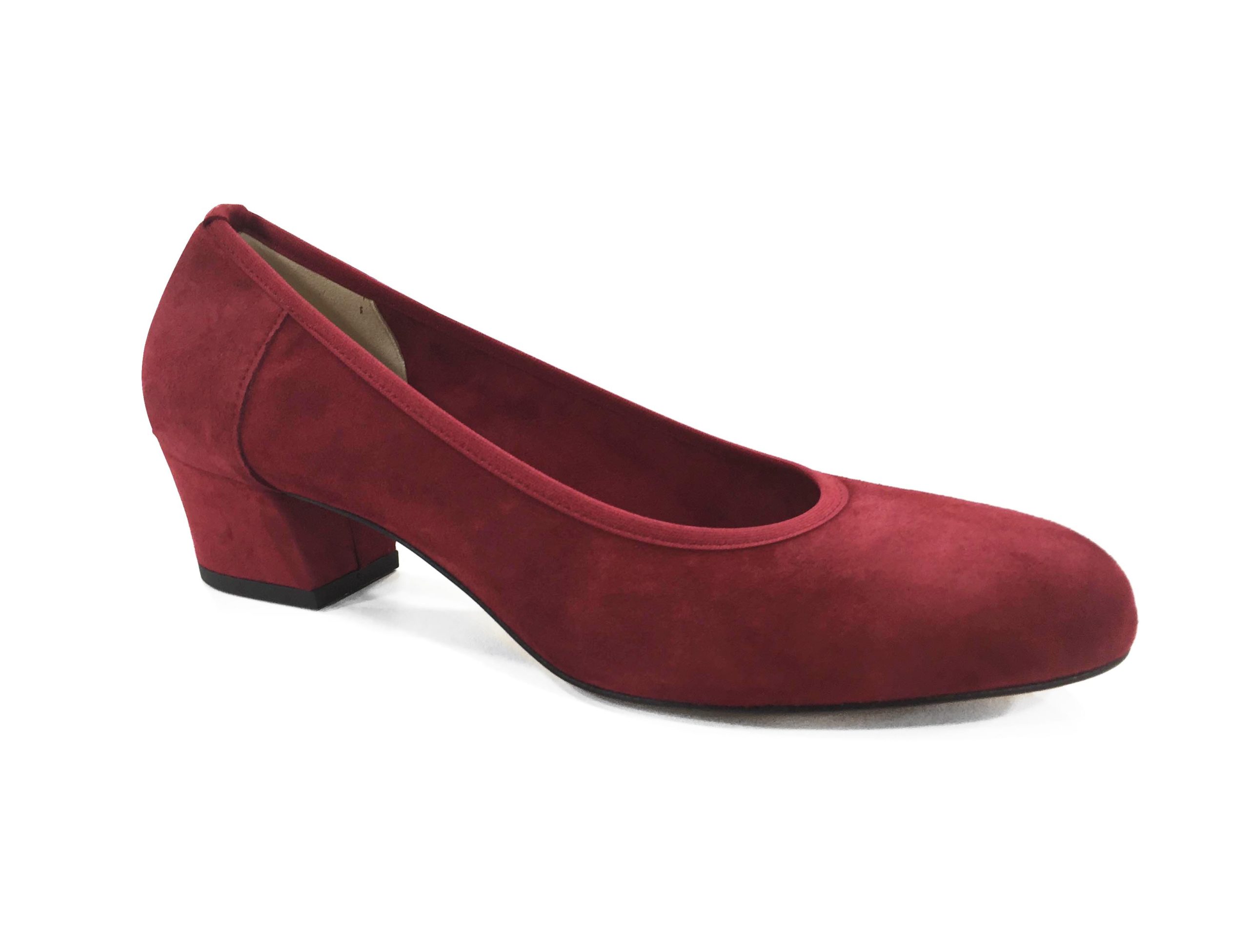 Ballerine petit talon Bordeaux PERLATO