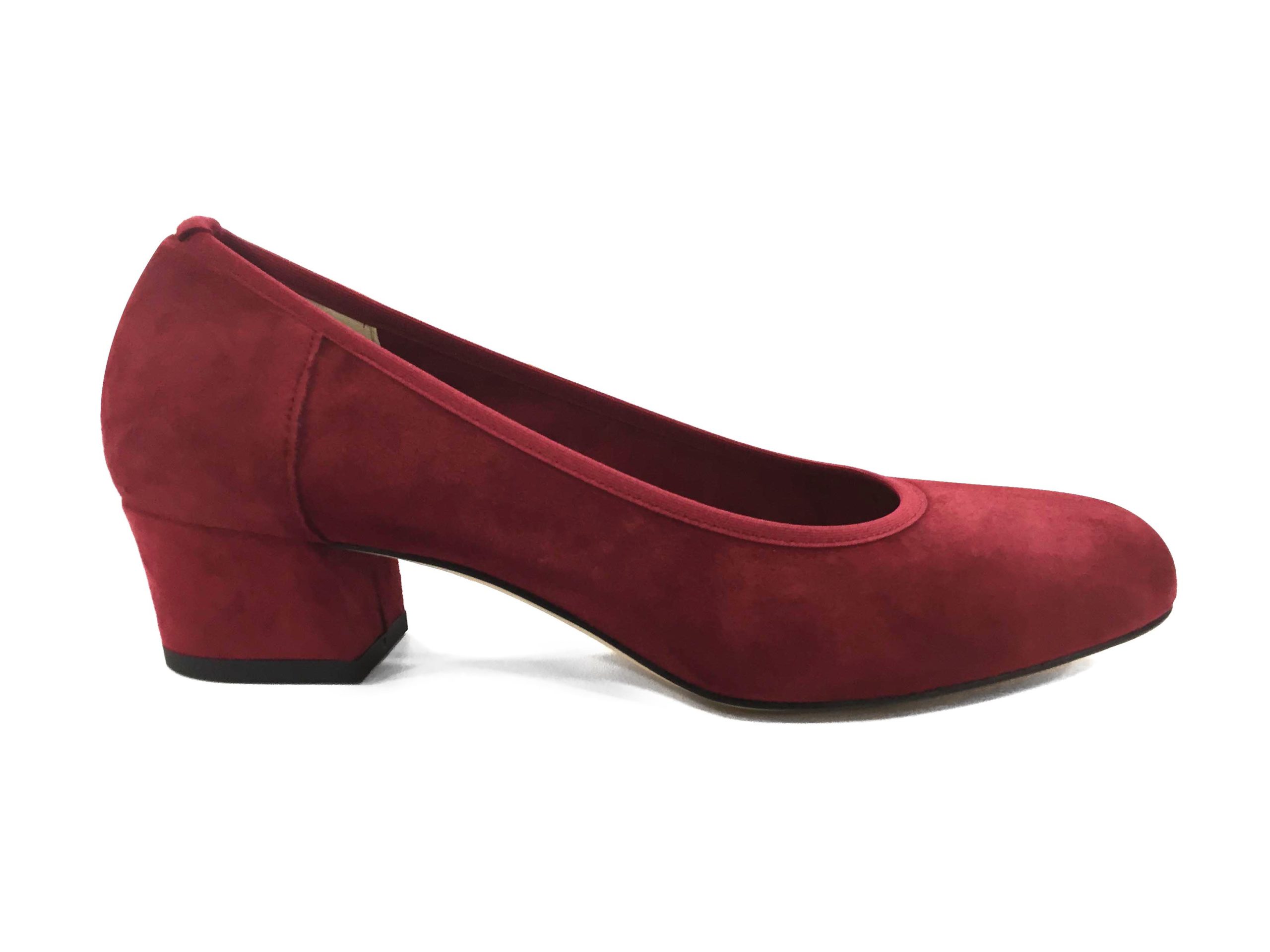 Ballerine petit talon Bordeaux PERLATO