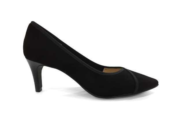 Escarpin talon Noir BRENDA ZARO
