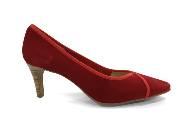 Escarpin talon Rouge BRENDA ZARO