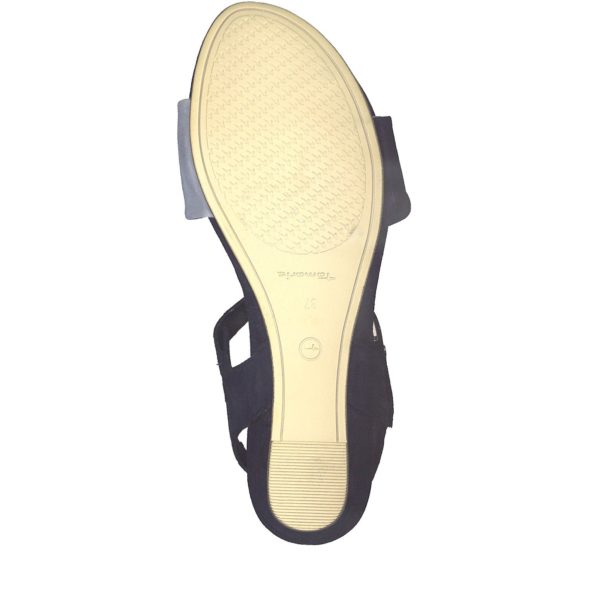 Sandale Compensée Marine TAMARIS