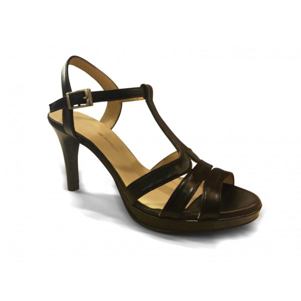 Sandales talon Noir BRENDA ZARO