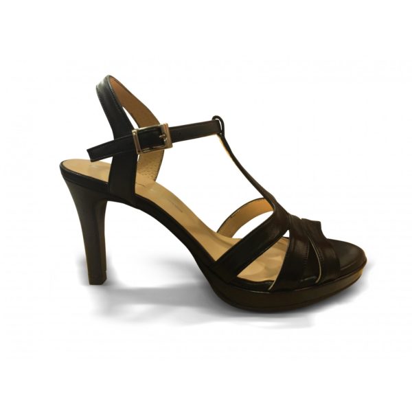 Sandales talon Noir BRENDA ZARO