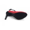 Escarpin Talon Haut Rouge/Noir NEROGIARDINI