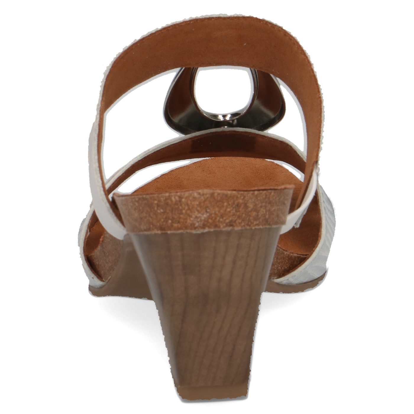 Mule Talon Blanc CAPRICE