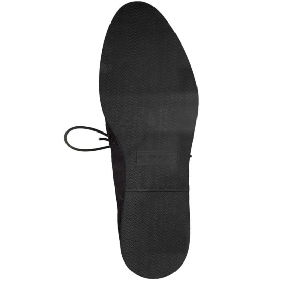 Derby Plat Noir TAMARIS