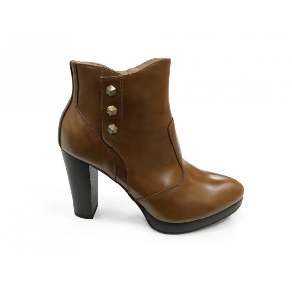 Boots talon Camel NEROGIARDINI