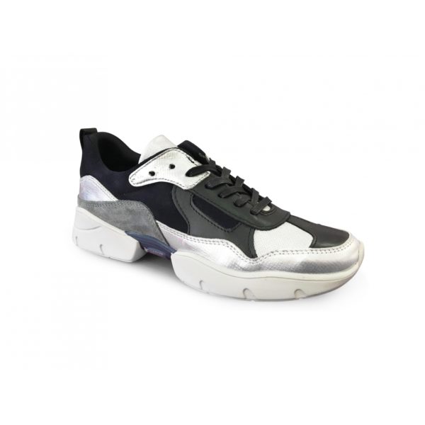Basket SIMONE Mix Marine/Argent REQINS