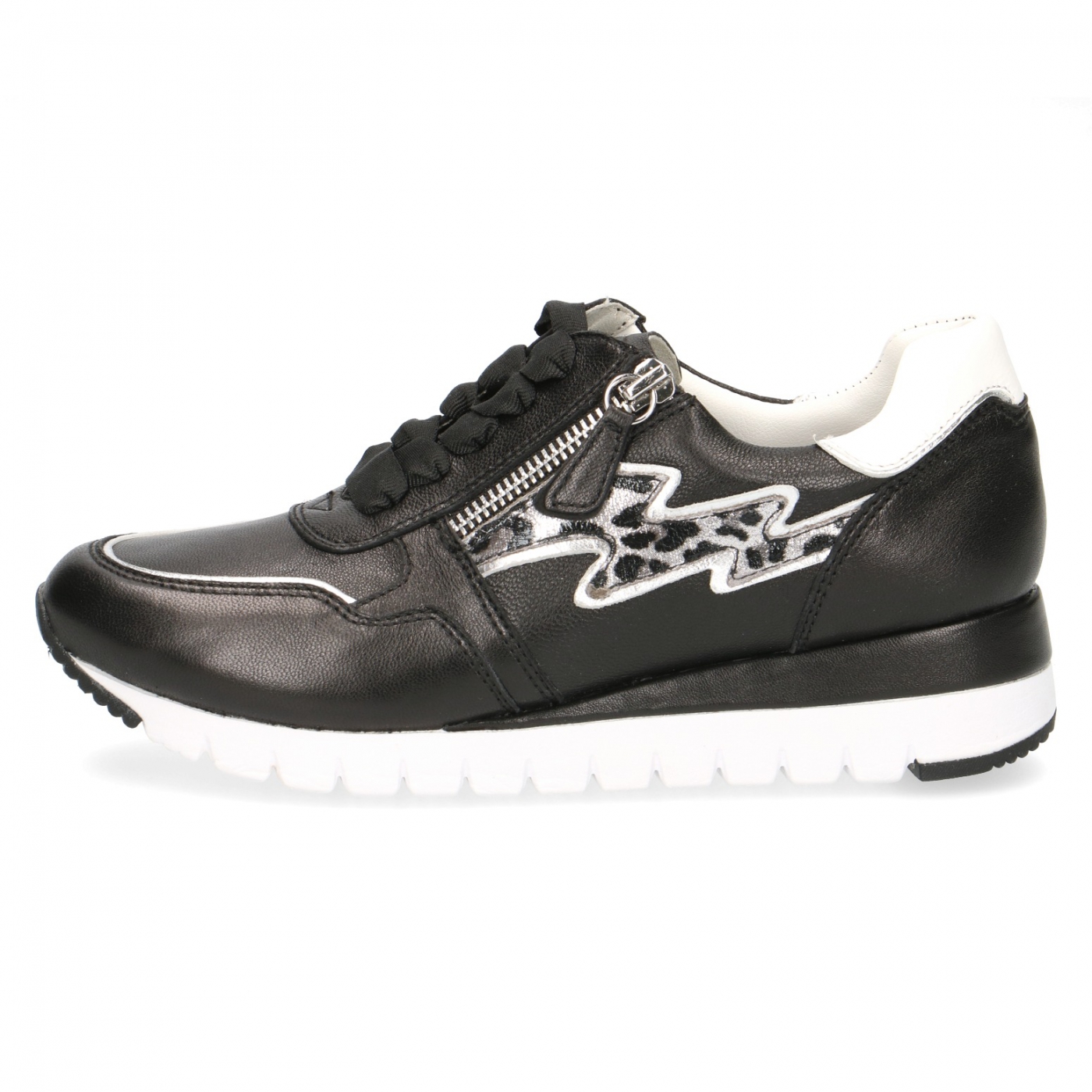 Basket Cuir Noir CAPRICE
