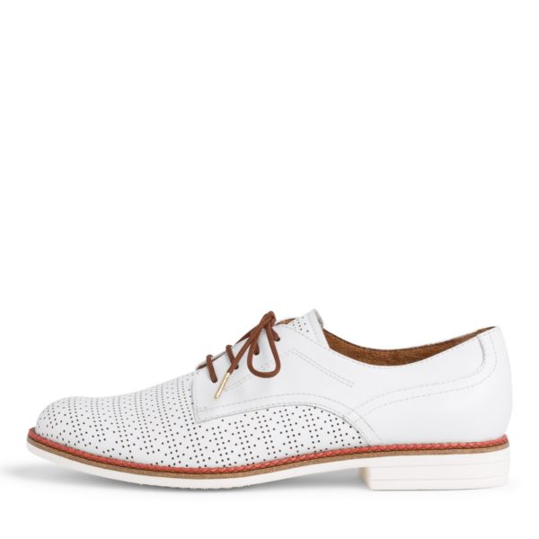 Derby Plat Blanc TAMARIS