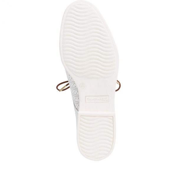Derby Plat Blanc TAMARIS