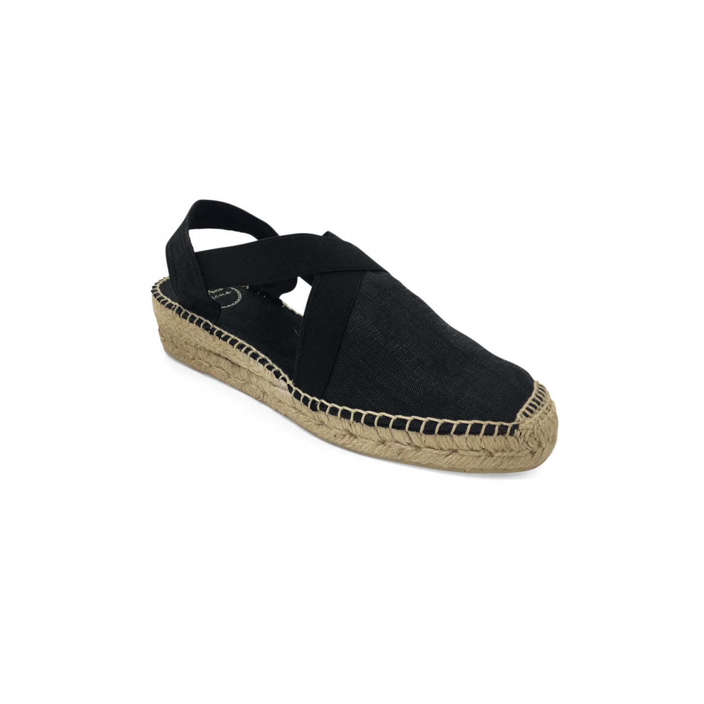 Espadrilles compensées VIC Noir TONI PON