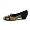 Ballerines Talon Hondriane Mix Gris/Marine REQINS