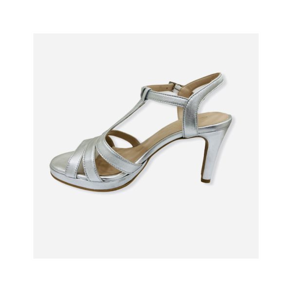 Sandale talon Argent BRENDA ZARO Shoes and Co