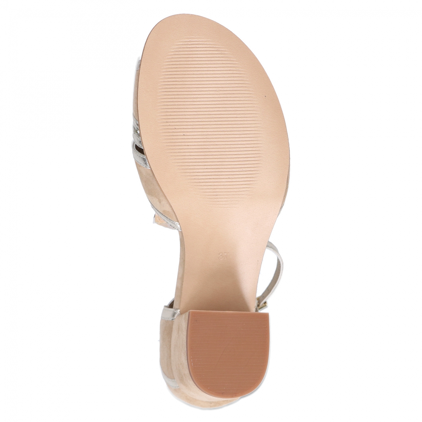 Sandale petit talon Beige CAPRICE