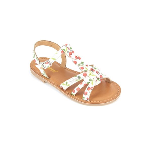 Sandales enfant BADAMI Cerise Les Tropéziennes