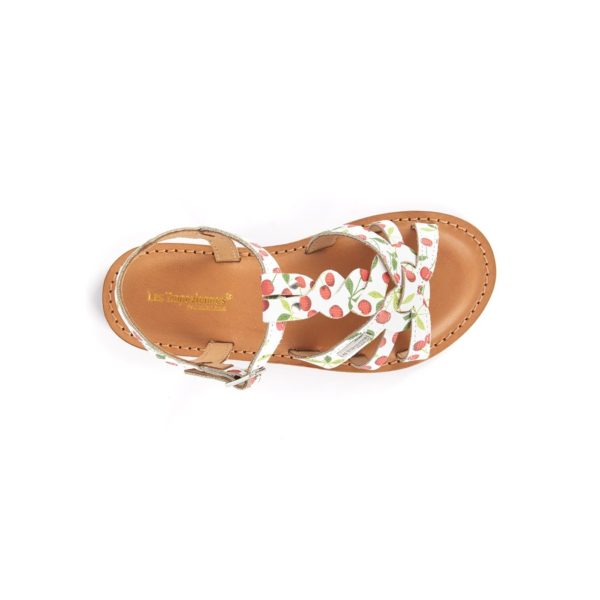 Sandales enfant BADAMI Cerise Les Tropéziennes