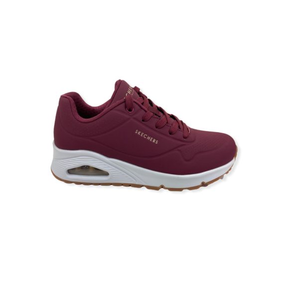 Basket UNO Stand on Air Bordeaux SKECHERS