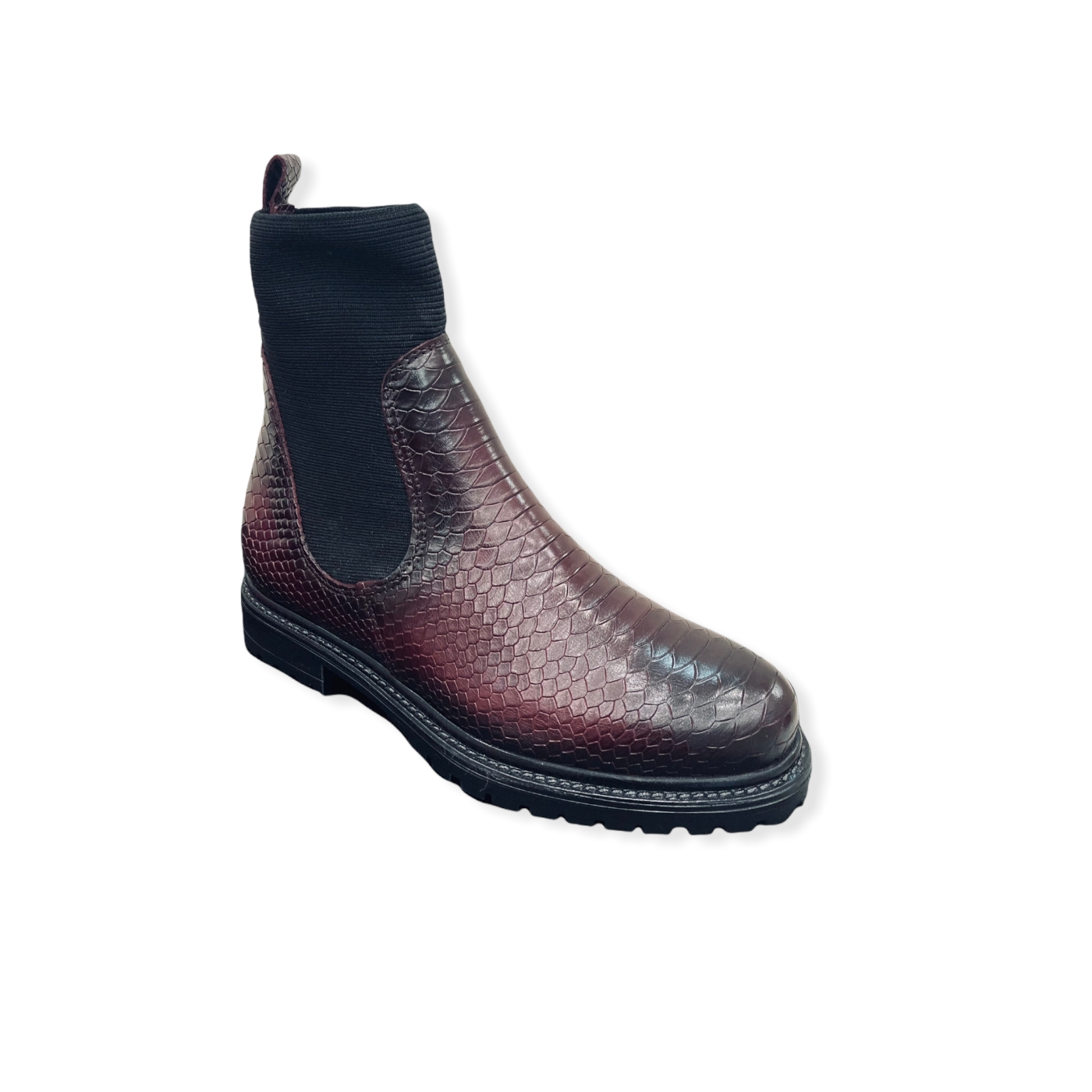 Boots EVELYN SCALE Bordeaux REQINS