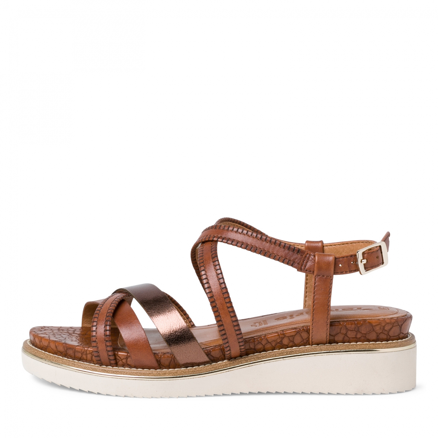 Sandale Compens e Camel TAMARIS Shoes and Co