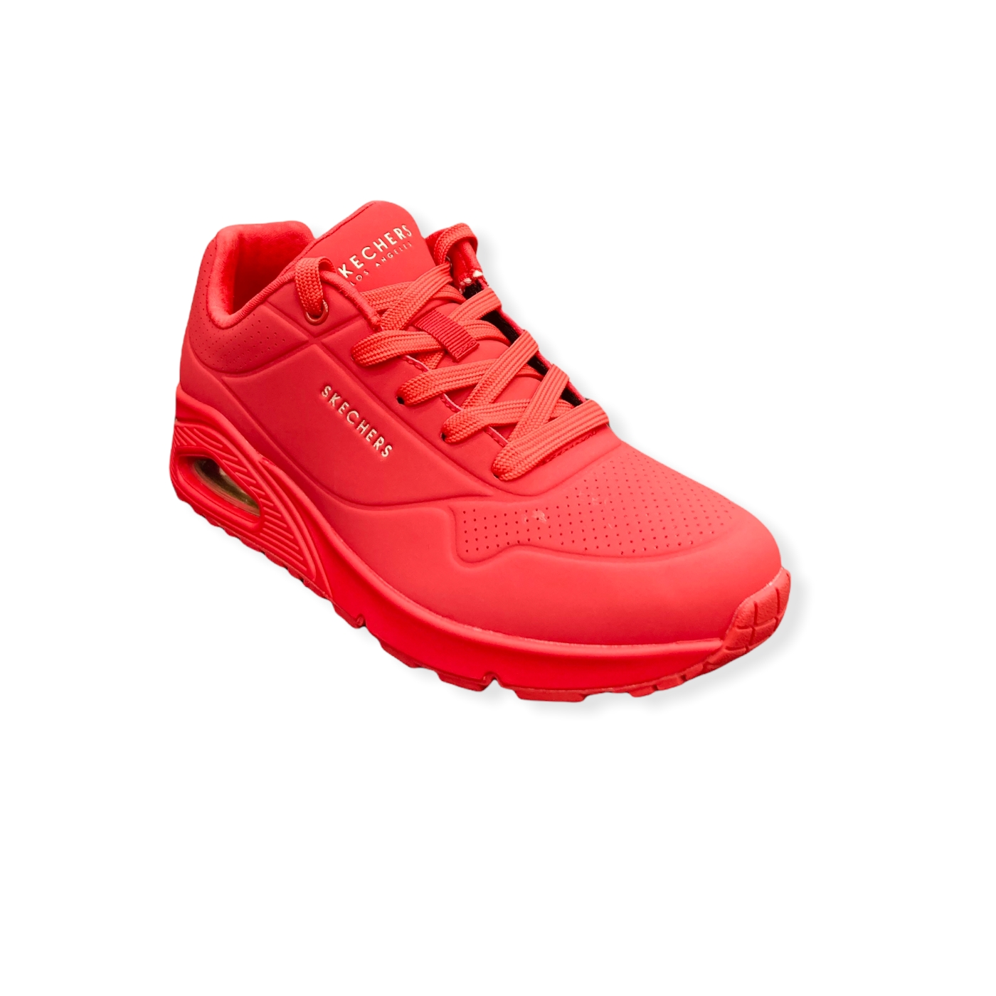 Basket skechers rouge 2025