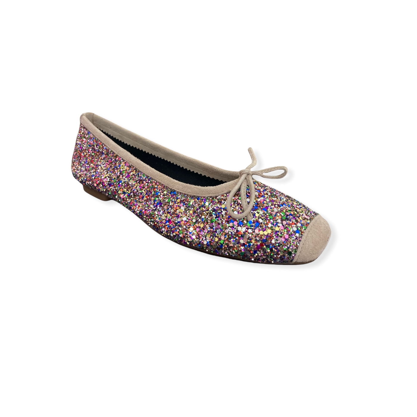 Ballerines Plates HARMONY GLITTER Rainbow REQINS