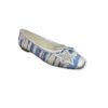 Ballerines Plates HESTELLE Tie and Dye Azur REQINS