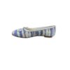 Ballerines Plates HESTELLE Tie and Dye Azur REQINS