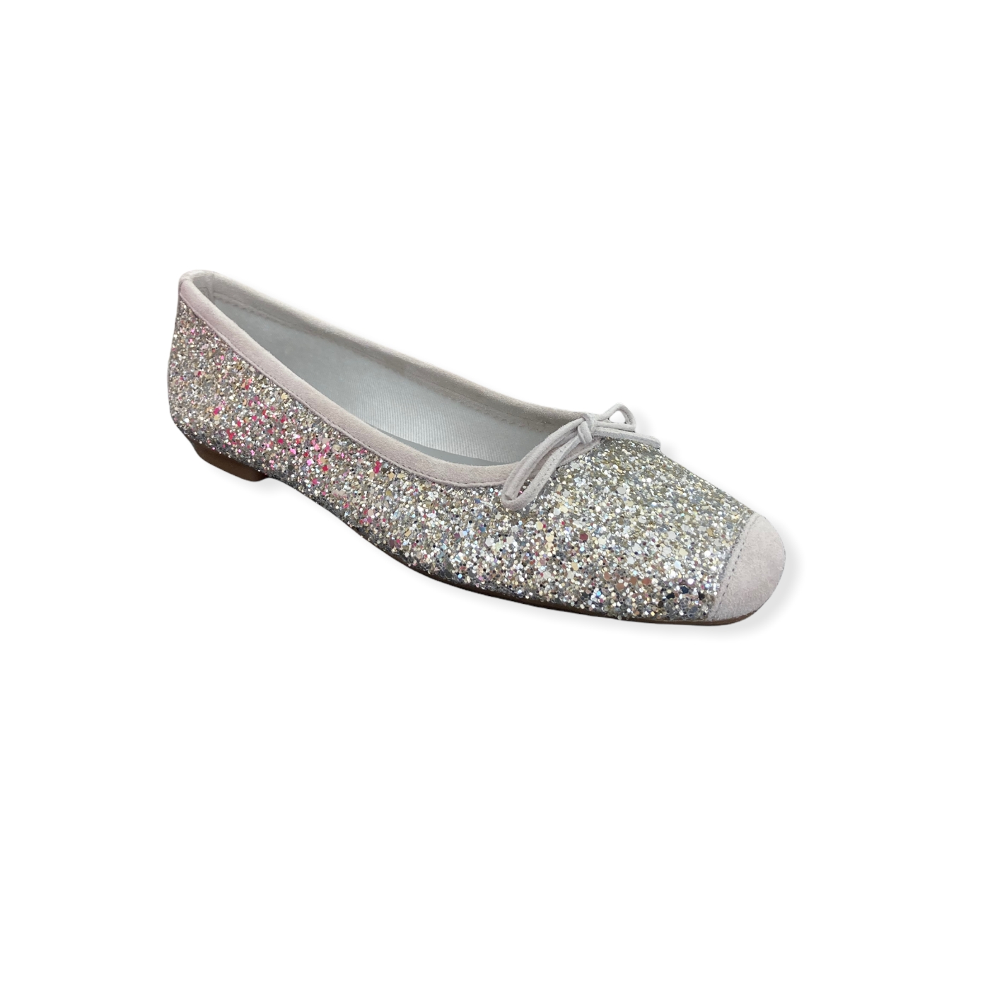 Ballerines Plates HARMONY GLITTER Ice REQINS