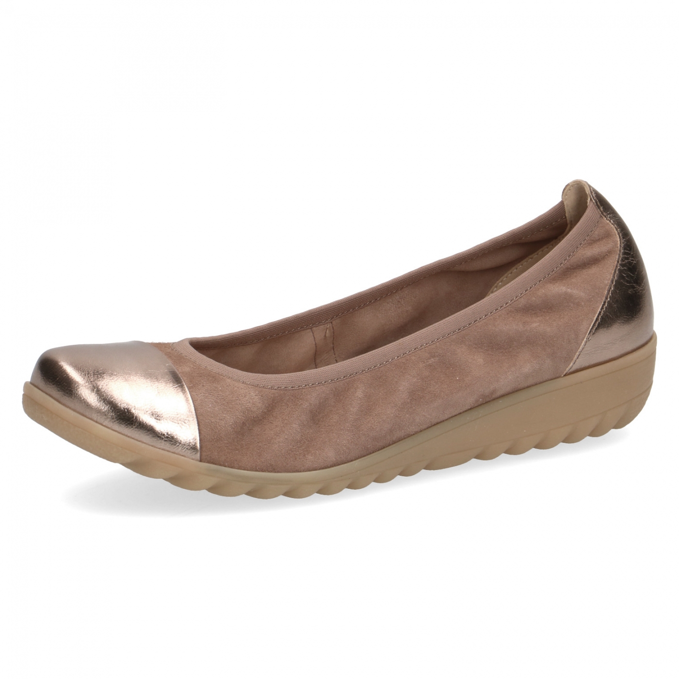 Ballerine compensée Taupe CAPRICE