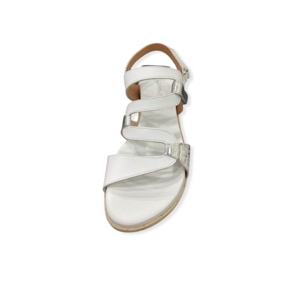 Sandale petit compensé Blanc XAPATAN