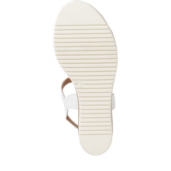Sandale Compensée Blanc TAMARIS