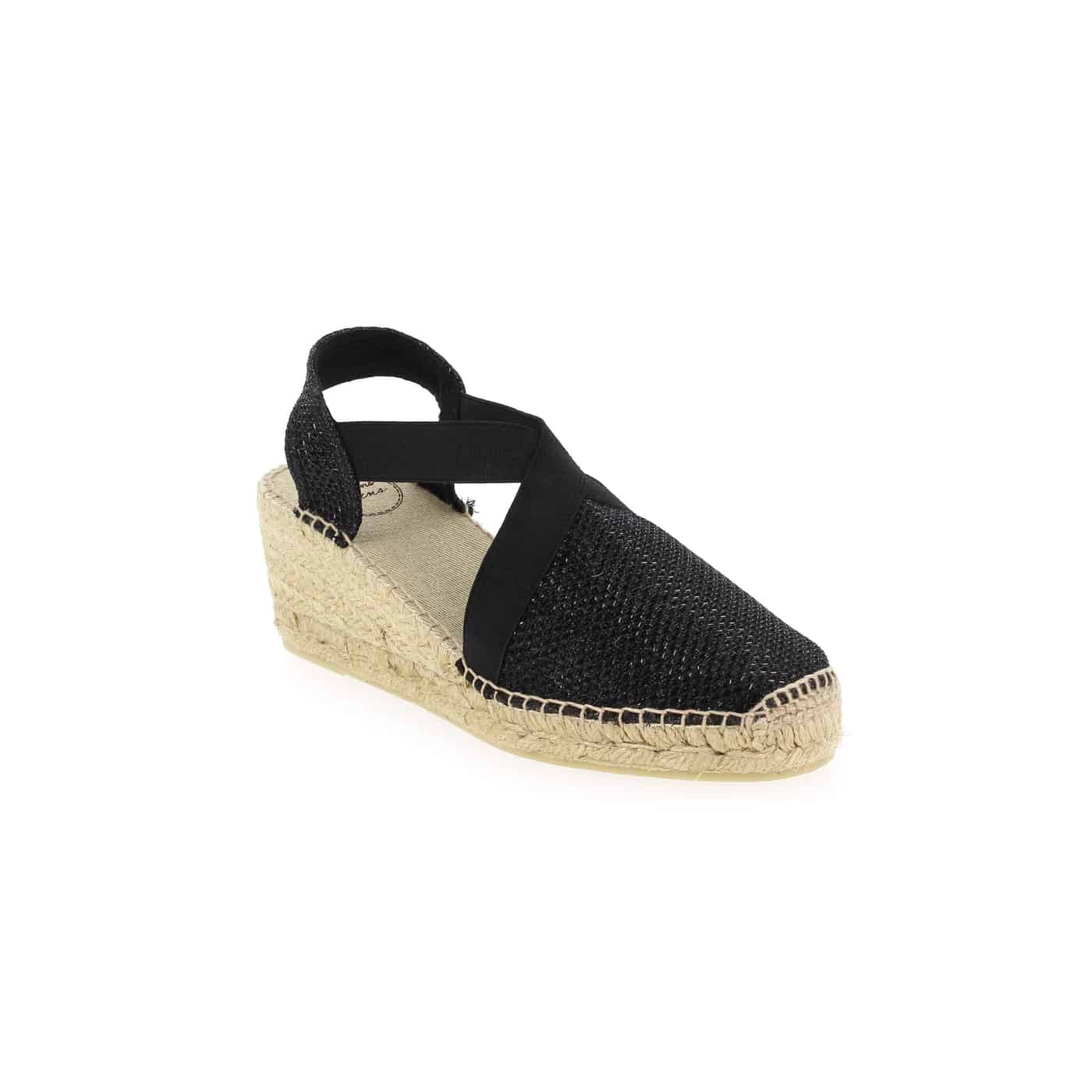 Espadrilles compensées TRITON Noir TONI PONS