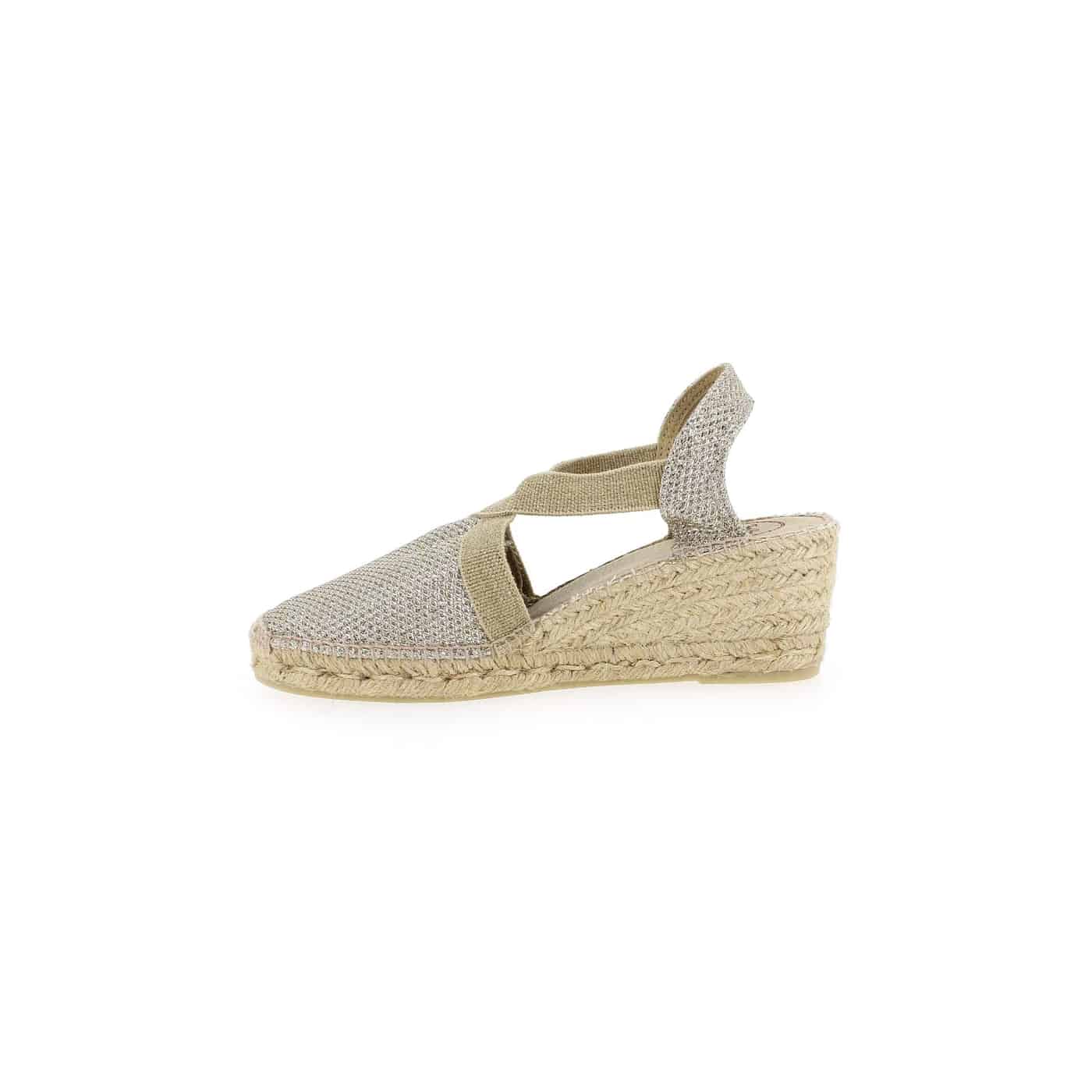 Espadrilles compensées TRITON Argent TONI PONS